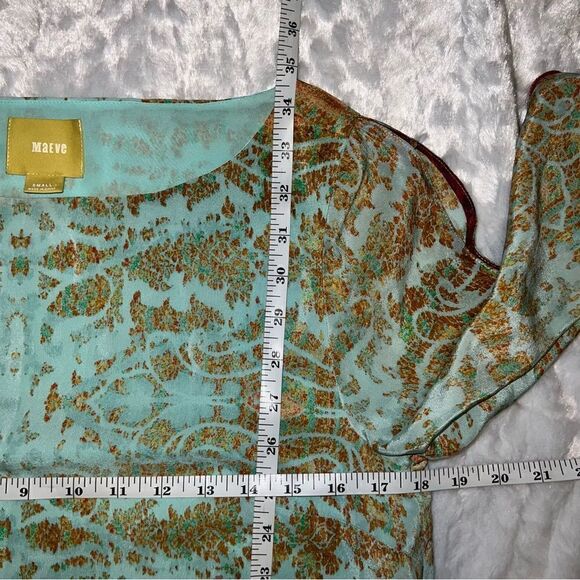 Maeve Anthropologie Cleome Shift Ombre Boho Dress with pockets size small - Picture 9 of 11